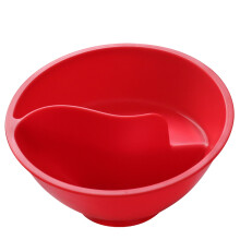 Bol à céréales compartimenté pour une personne, vaisselle de petit-déjeuner, assiette ménagère