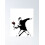 Banksy Flower Thrower! Modern Art Decor bez ramki 1