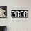 Moderne digitale Wanduhr mit Helligkeitsregelung und Countdown-Timer 5