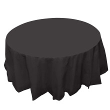 ¡Liquidación! Mantel Leott, mantel, paquete de 12 manteles redondos desechables de plástico premium de 84 pulgadas, fundas para mesas redondas,