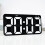 Moderne digitale Wanduhr mit Helligkeitsregelung und Countdown-Timer 4