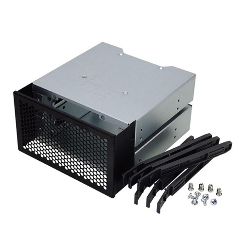 3-vaks 3,5-inch HDD-behuizing/rackhouder/kooi met 1