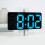 Moderne digitale Wanduhr mit Helligkeitsregelung und Countdown-Timer 6