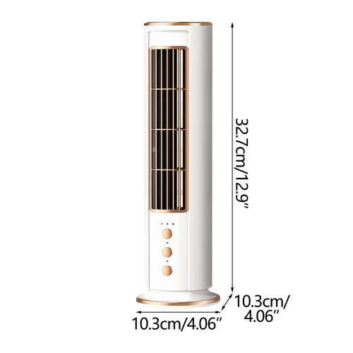 MNBFYX 3-Speed Remote Controlled Oscillating Tower Fan 2