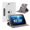 Capa flip universal para tablet Chicmine360Degree de 7/8/9/10 polegadas em couro sintético com suporte. 2