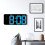 Moderne digitale Wanduhr mit Helligkeitsregelung und Countdown-Timer 2