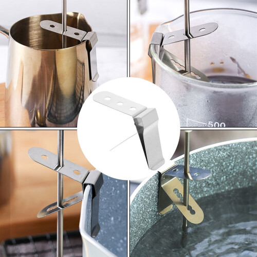 Rustfri stålclips til sonde, glansholder, termometer, mælkete 1