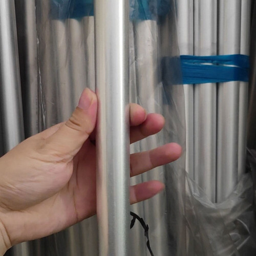 Mosiee2Pack6063 Στρογγυλός σωλήνας αλουμινίου Μήκος 300mm Βιομηχανικός σωλήνας για 1
