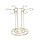 Wine Glass Holder Stand Stemware Rack with SpaceSaving Storage for Kitchen or Bar Display 1