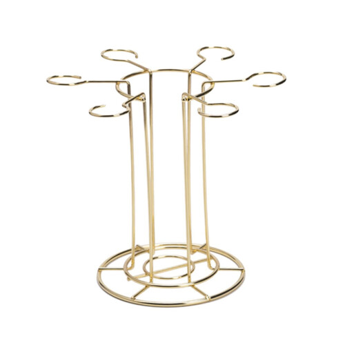 Wine Glass Holder Stand Stemware Rack with SpaceSaving Storage for Kitchen or Bar Display