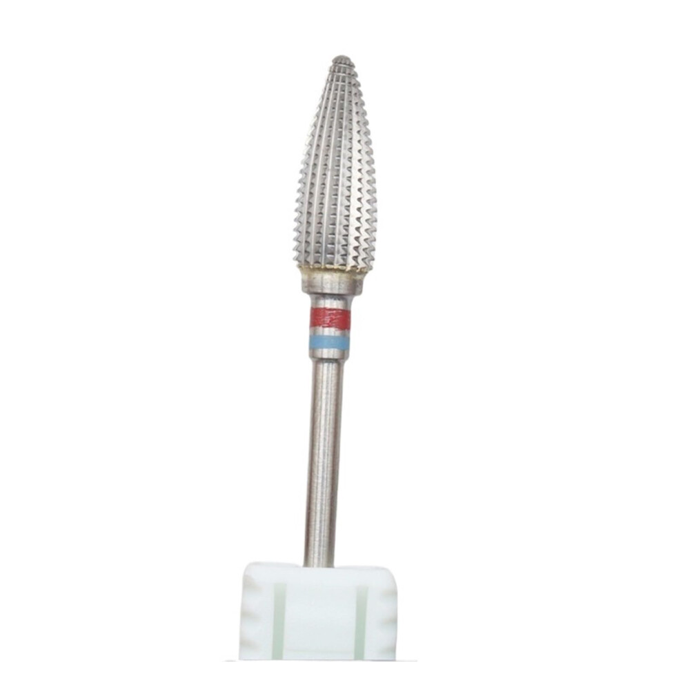 Tungsten Carbide Nail Drill Bit 2.35mm Shank for Acrylic Nails Manicure Pedicure Durable Cutting