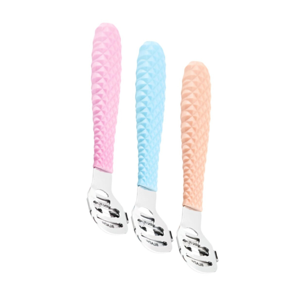 Foot Callus Remover Set 3Pcs Pedicure Foot Scraper for Dead Skin Removal Home and Salon Use