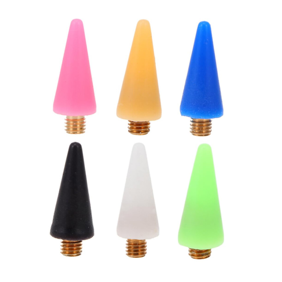 Nail Art Rhinestone Picker Pen Set with Replaceable Wax Tips for Precision Nail Decoration 6pcs