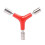 Y Shaped Socket Wrench 3-Way Triangular Hex Spanner 8mm 9mm 10mm 2