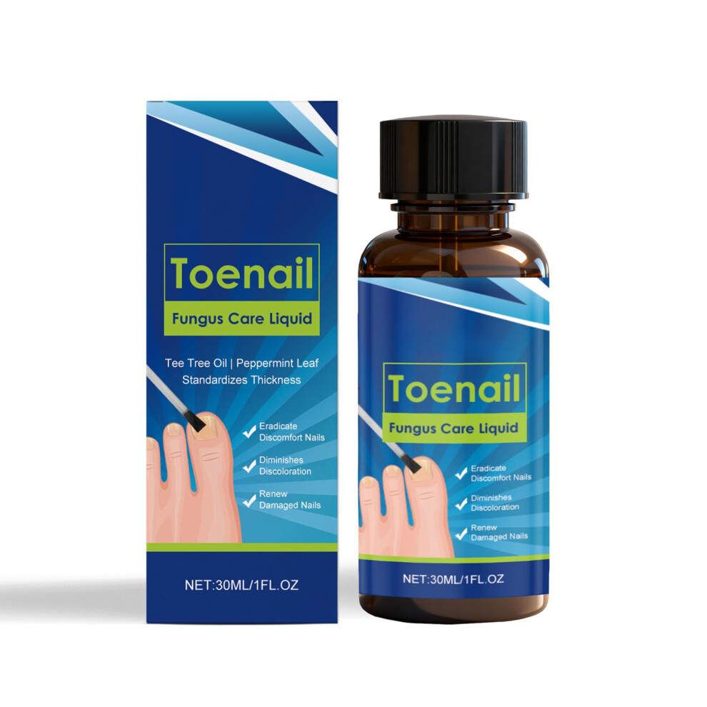 Ingrown Toenail Treatment with Builtin Precision Brush, Tea Tree Oil Formula, 1 Fl Oz Nail Softening Solution