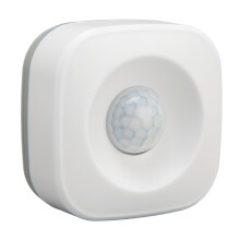 Sensore di movimento PIR wireless con controllo tramite app, rilevamento di 110, bianco