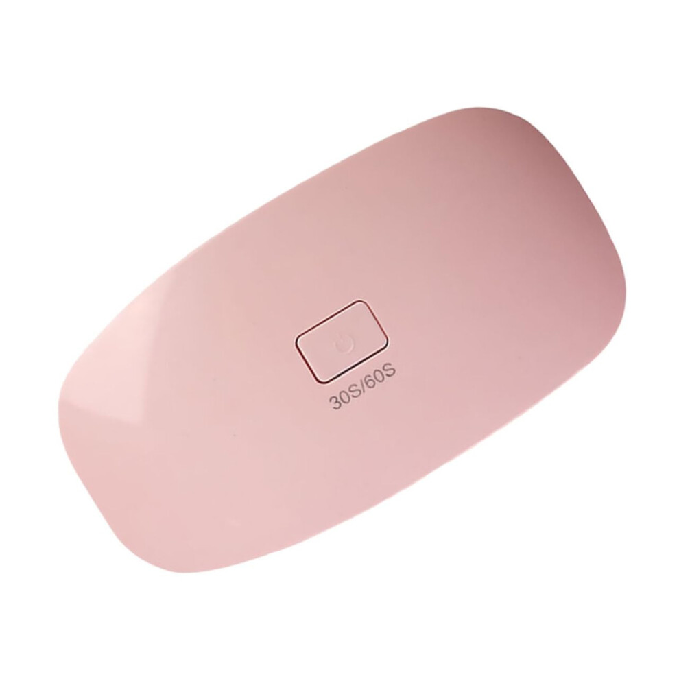 USB Nail Lamp 6W LED Gel Nail Dryer with Foldable Design and Timer for Home and Travel Manicure
