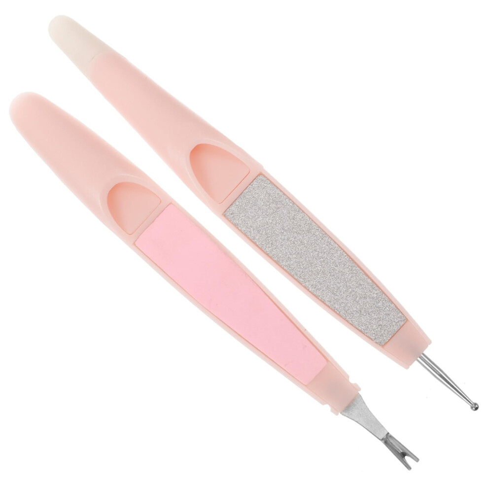 Cuticle Pusher and Remover Kit, AllInOne Manicure Tool Set for Precise Nail Art and Salon Use