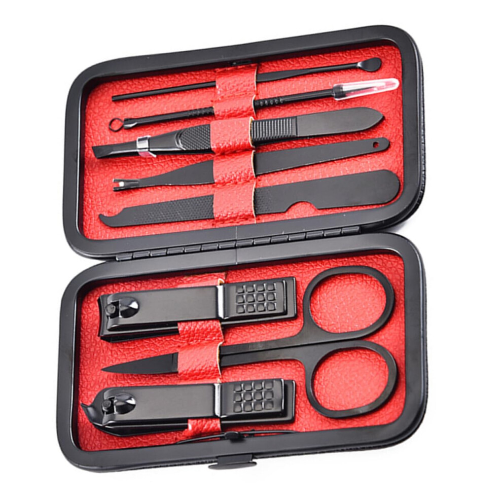 Nail Clipper Set Stainless Steel Manicure Kit with Ergonomic Grip for Fingernail and Toenail Grooming