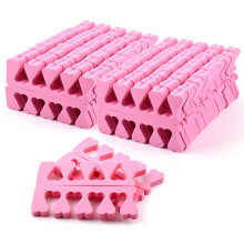Foam Pedicure Toe Separators 10 Pack Soft Comfortable Fit for Nail Care and Smudge Drying