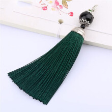 8cm Pink Tassel Keychain Decorative Tassels for Bags Jewelry Making Curtain Accessories