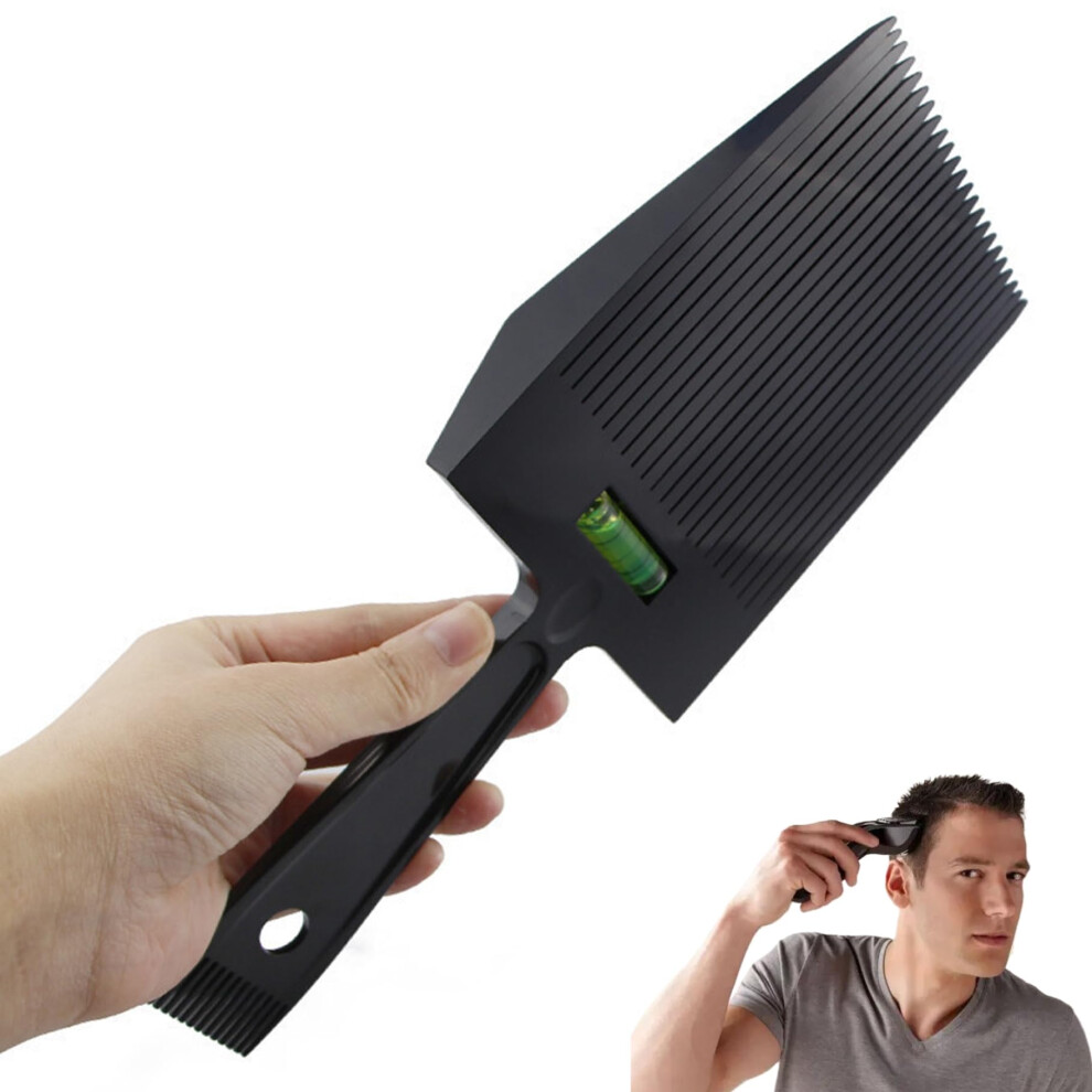 Unisex Hair Cutting Comb With Precise Cutting Guide, Professional Barber Fade Comb, Ergonomic Non Slip Grip
