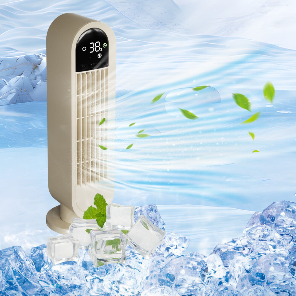 Desk Fan Desktop Tower Fan - Lifeng Pro Mini Portable Double Leaf Small Fan 9048212133940