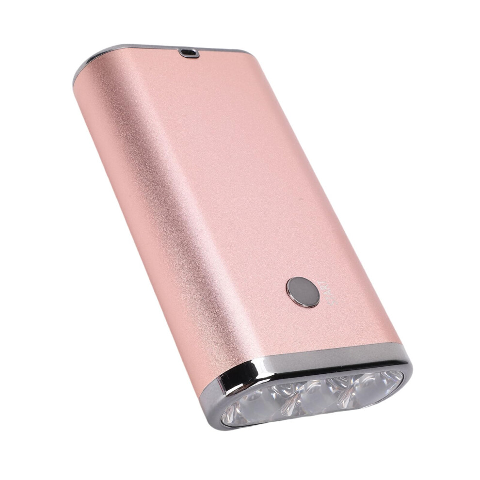 Light Led Nail Lamp With Fast Glue Curing For Hair Extensions, Four Timer Modes, Rechargeable Handheld