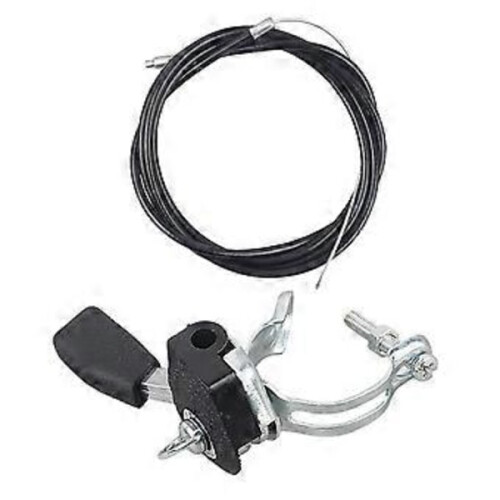 Throttle Control Replacement for Gasoline Tillers Trowels 168F 170F Switch (Switch+1.65m Cable)