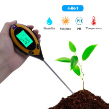 4 in 1 Soil PH Tester Moisture Meter for Garden Lawns