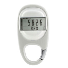 WNFJR Simple Step Counter Pedometer, Daily Fitness Tracker for Walking, Easy-to-Use Step and Calorie Monitor, 7-Day Memory Pedometer for All Ages