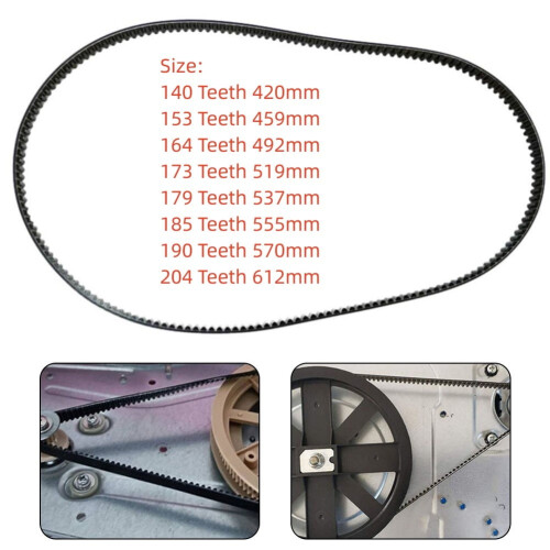 KERISTY Universal140-204 Δόντια420-612MM Ζώνη αρτοπαρασκευαστή Αξεσουάρ συσκευών κουζίνας 1