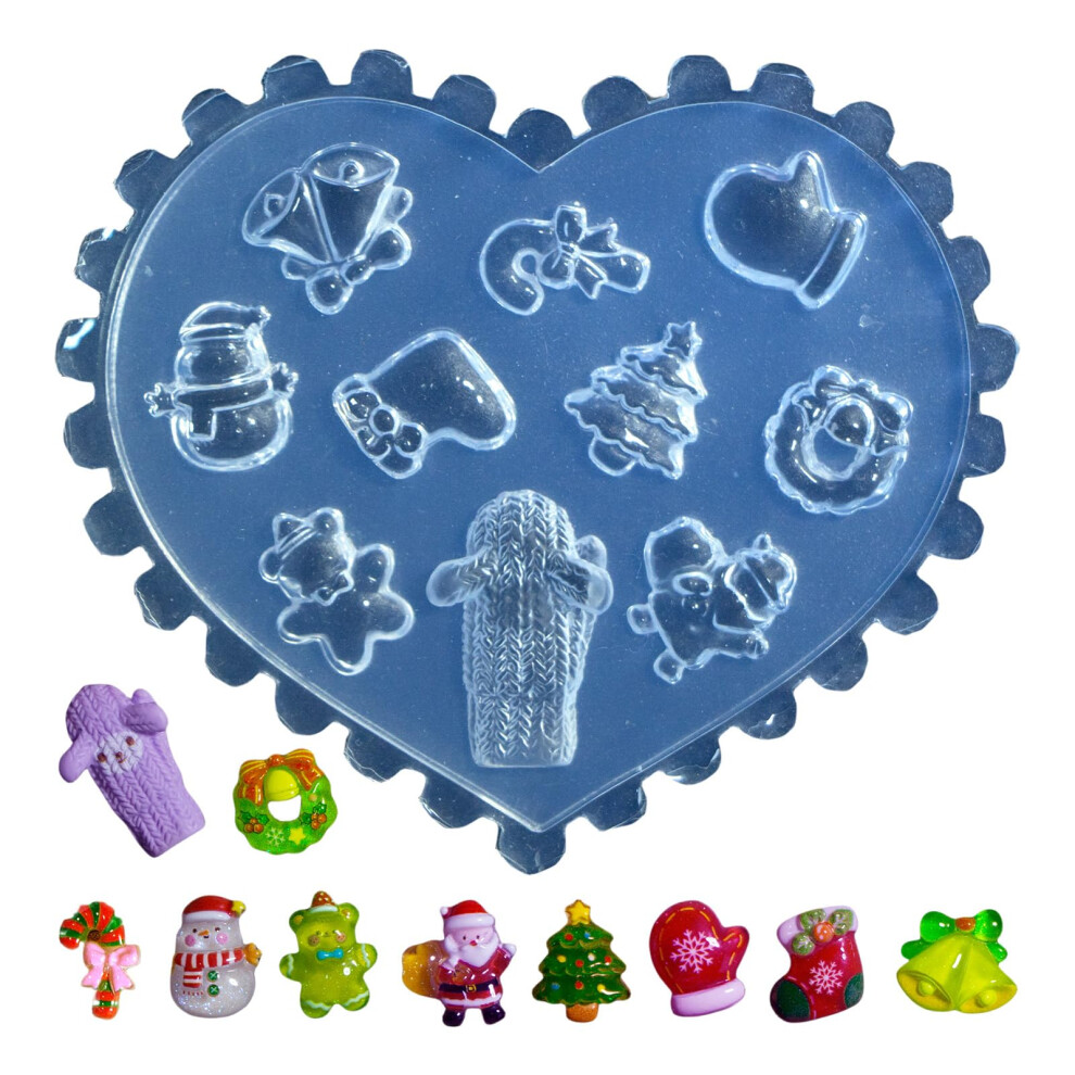 Flexible Silicone Nail Art Mold for Creative Designs Easy Demolding and Multiple Pattern Options