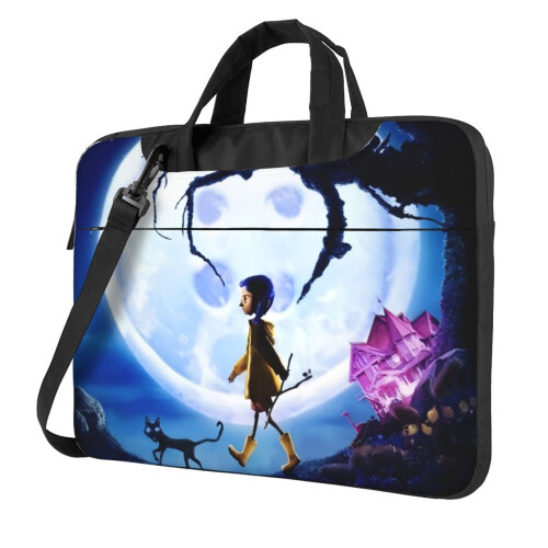 Τσάντα ώμου Coraline για φορητό υπολογιστή, τσάντα ώμου Messenger για φορητό υπολογιστή ή