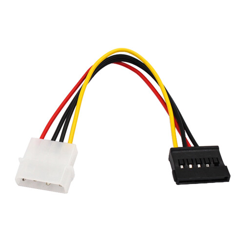 Câble adaptateur secteur SATA vers IDE4 broches, câble SATA multi-usage