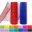 Κορδέλα λινάτσας 10Yards Deco Mesh, μεταλλική κορδέλα στεφάνι από πλέγμα, είδη για 2