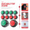 Buzzer Button Doorbell Chime Replacement for Apartment Metal Buttons Push Lighted Small 10 Pcs 5
