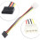 Câble adaptateur secteur SATA vers IDE4 broches, câble SATA multi-usage 2