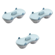 Conjunto de 3 Copos Pequenos para Cozinhar Ovos no Vapor, Molde Portátil para Cozinhar Ovos no Micro-ondas, Tigela para Cozinhar Ovos no Vapor,