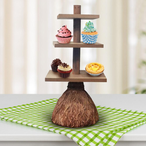 Βάση για σνακ Halloween, βάση για cupcakes 3D, πιάτα επιδορπίων, επιτραπέζια βάση οργάνωσης 2