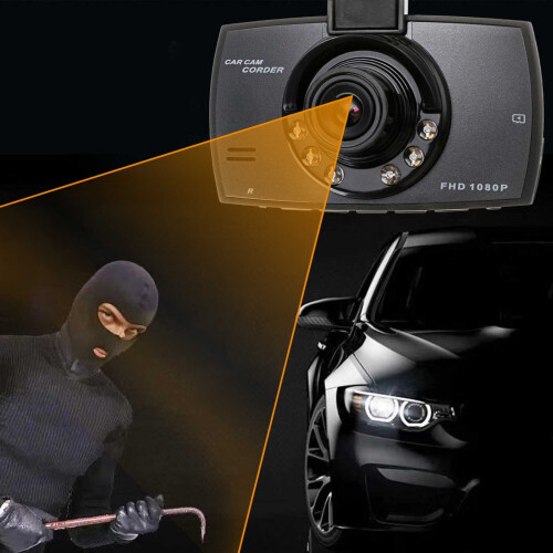2024Νέα κάμερα αυτοκινήτου, Super Night Vision εμπρός & πίσω 720P, οθόνη στάθμευσης, εγγραφή 2