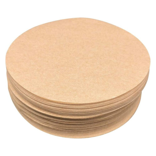 Natural Parchment Paper Round 500 Pack (6")