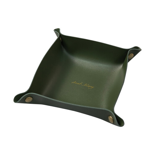 Dengjunhu Tray Επιτραπέζιος Οργανωτής Αποθήκευσης – Premium PU Δερμάτινος Χώρος για 1