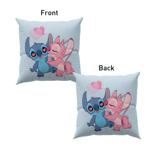 Μαξιλαροθήκη με σχέδια Stitch, χαριτωμένη μαξιλαροθήκη με πολύ απαλή διακόσμηση 1