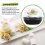 50 τεμάχια διαφανή πλαστικά δοχεία για μίνι cupcakes, ατομικά κουτιά συσκευασίας με 6