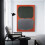 Γκρι σε κόκκινο, 1968 από τον Mark Rothko, Πίνακας σε καμβά, αφίσα, εκτύπωση, κύλιση, 3
