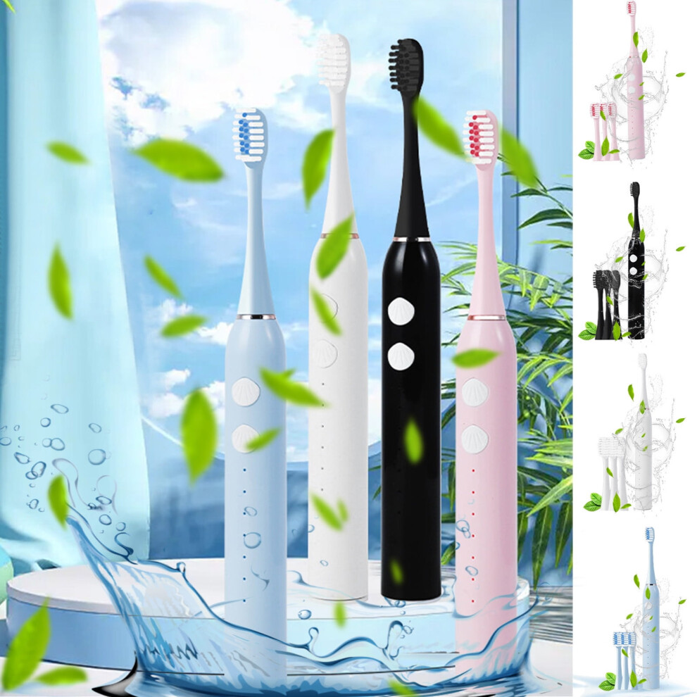Blue Apmemiss Kid Electric Toothbrush, Low Noise Portable With Smart Timer & Ipx7 Waterproof, Compatible With Usb Charging, - Clearance Deal