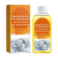 Winter Savings! Washing Machine Slot Cleaner, 100ml, compatible with all automatic washers. Decontamination liquid for wave wheel & roller. Halloween
