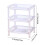 3-Tier Kitchen Storage Rack, Plastic Organizer for Kitchen & Bathroom, Multifunctional Sorting Rack, Compatible with YOBOLK 2