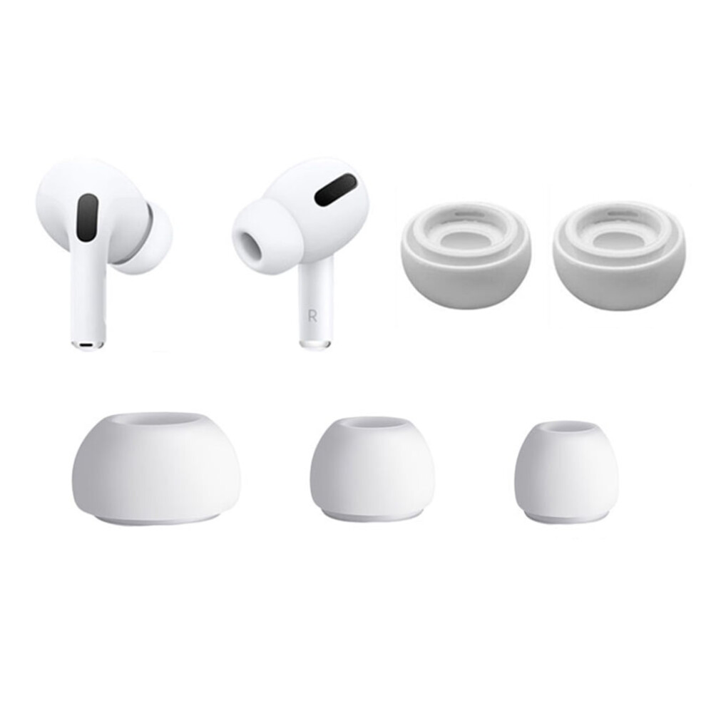 Headphone Case Earphone Cover Eartips Earplugs Anti Earbuds Accessories Large White 9448196895788